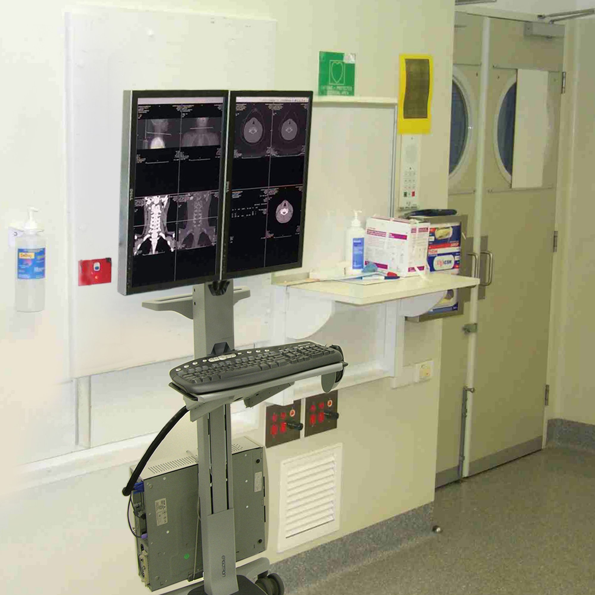 Ergotron 24-194-055 Neo-Flex Dual WideView Compact WorkSpace