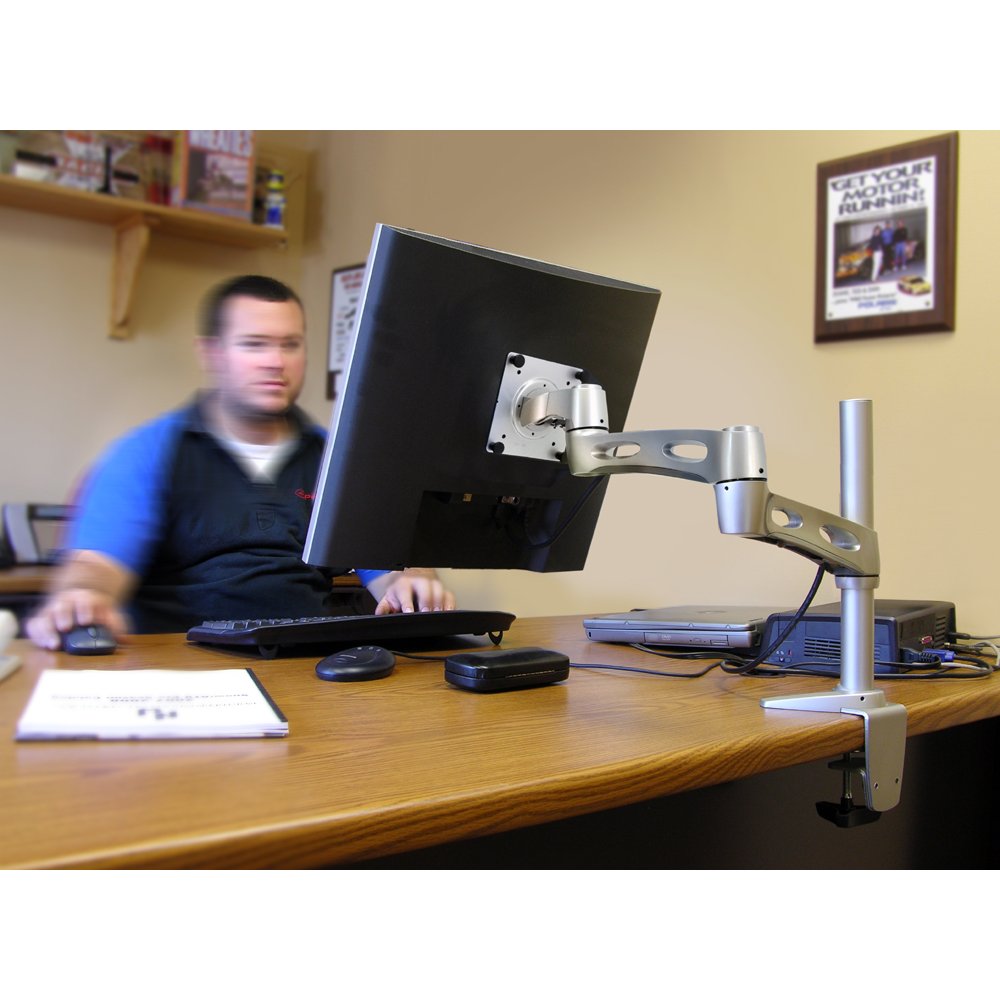 Ergotron 45-235-194 Neo-Flex Monitor Arm at work!