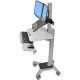 Ergotron 24-195-055 WorkFit C-Mod Laptop & LCD Combo Sit-Stand Workstation for up to 24" 