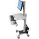 Ergotron Sit-Stand Cart 24-198-055 WorkFit-C, Single Monitor