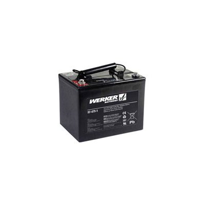 Ergotron SRVC-BR-33 Battery Replacement: SV 66 Ah powered carts