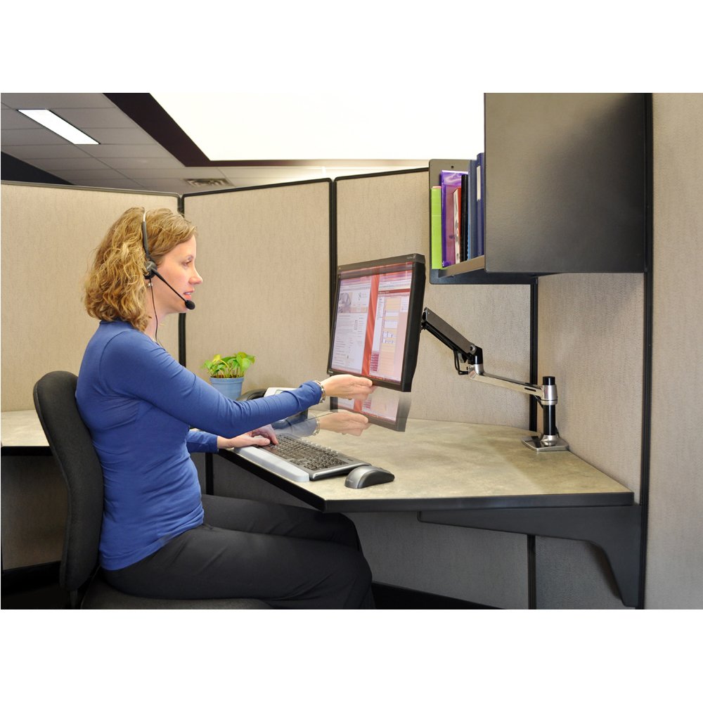 Ergotron 45-241-026 Monitor Arm at your desk