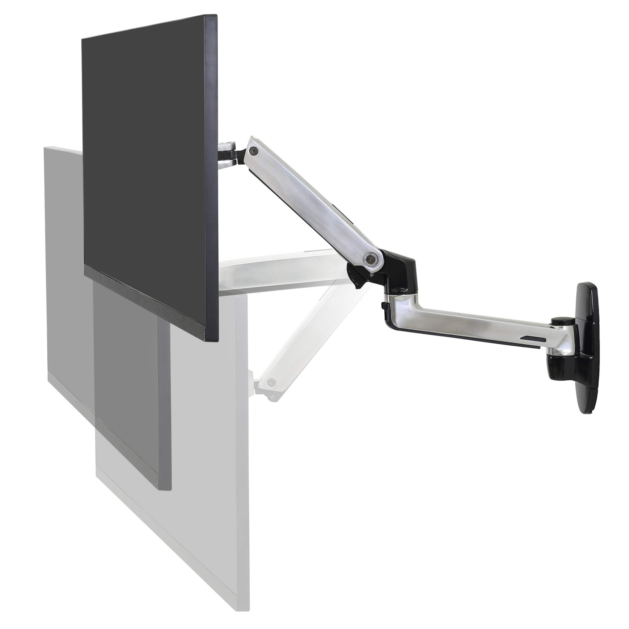 Ergotron 45-243-026 LX Wall Mount Monitor Arm