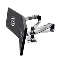 Ergotron 45-245-026 LX Dual Side-by-Side Arm