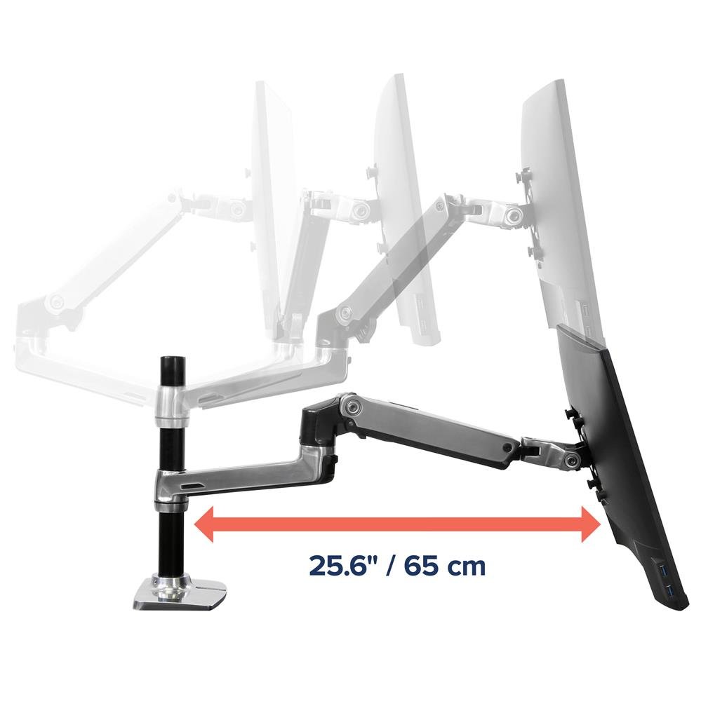 Ergotron 45-248-026 LX Dual Stacking Arm