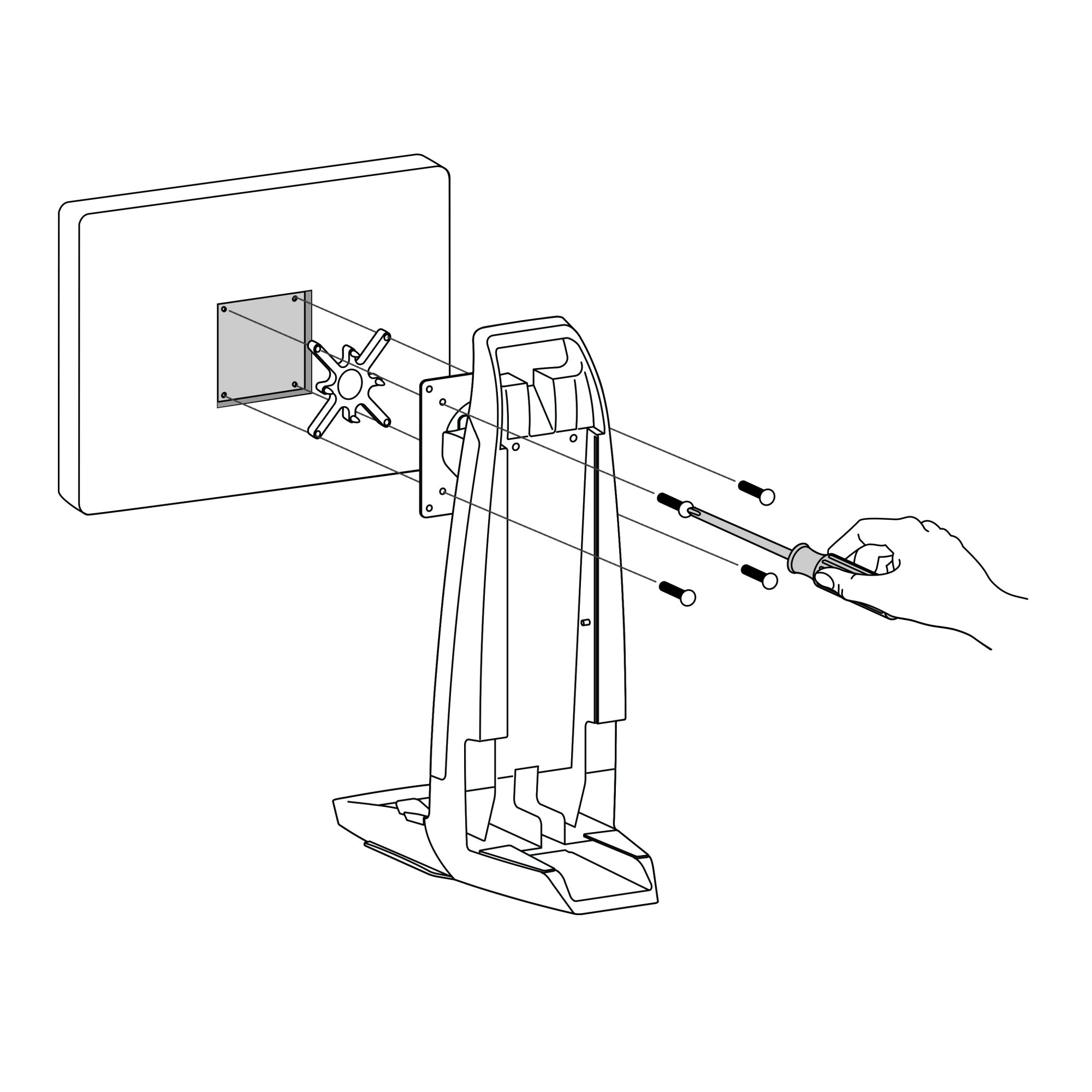 Spacer Kit for Recessed Display Interface	