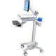 Ergotron SV41-41002 StyleView EMR Computer Cart with LCD Monitor Arm, NonPowered