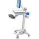 Ergotron SV41-41002 StyleView EMR Computer Cart with LCD Monitor Arm, NonPowered
