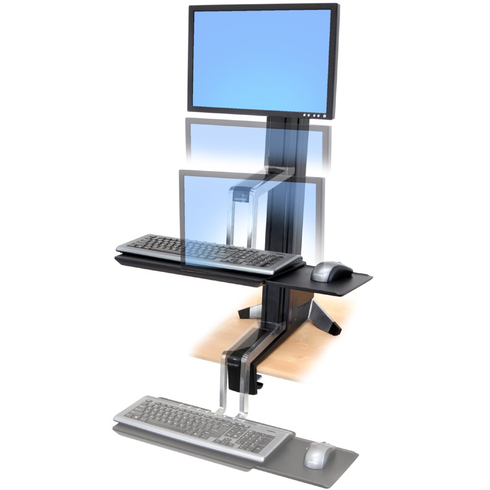 Height adjustability of Ergotron 33-342-200
