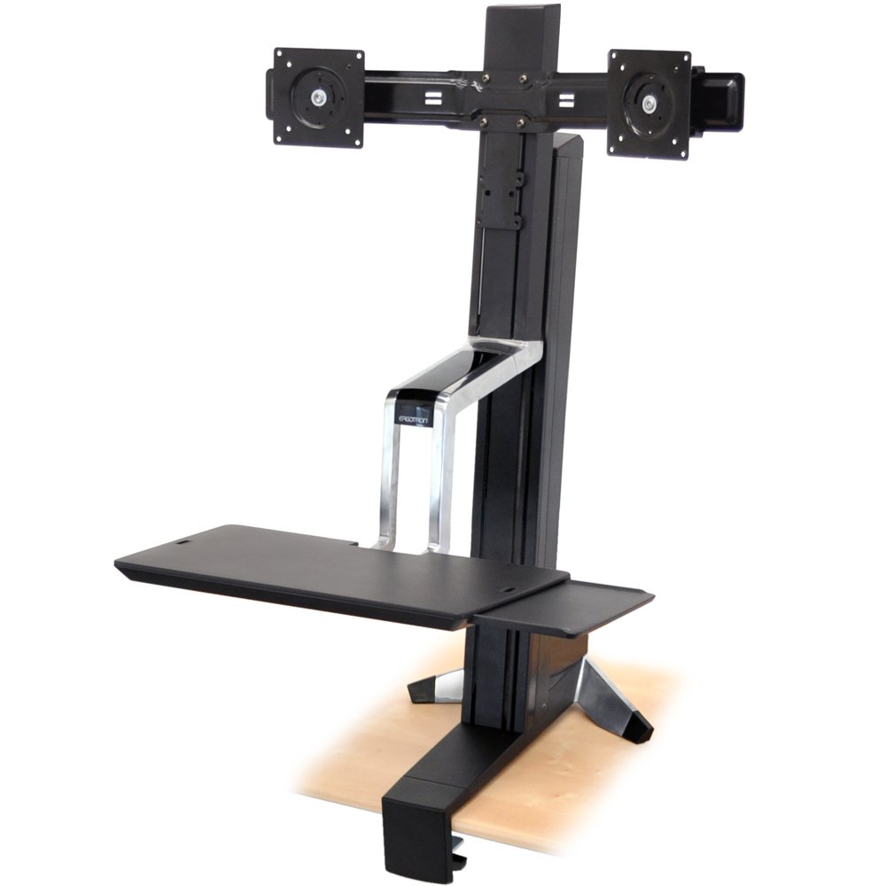 Ergotron 33-341-200 WorkFit-S Stand Up Desk Converter 