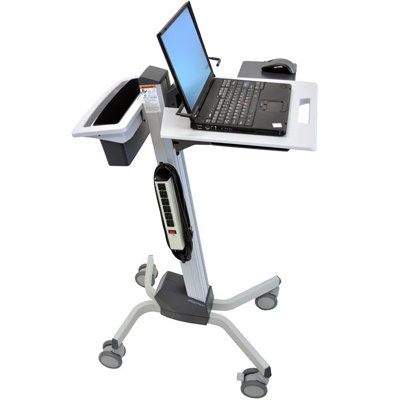 Ergotron Laptop Cart 24-205-214 Height Adjustable Neo-Flex 
