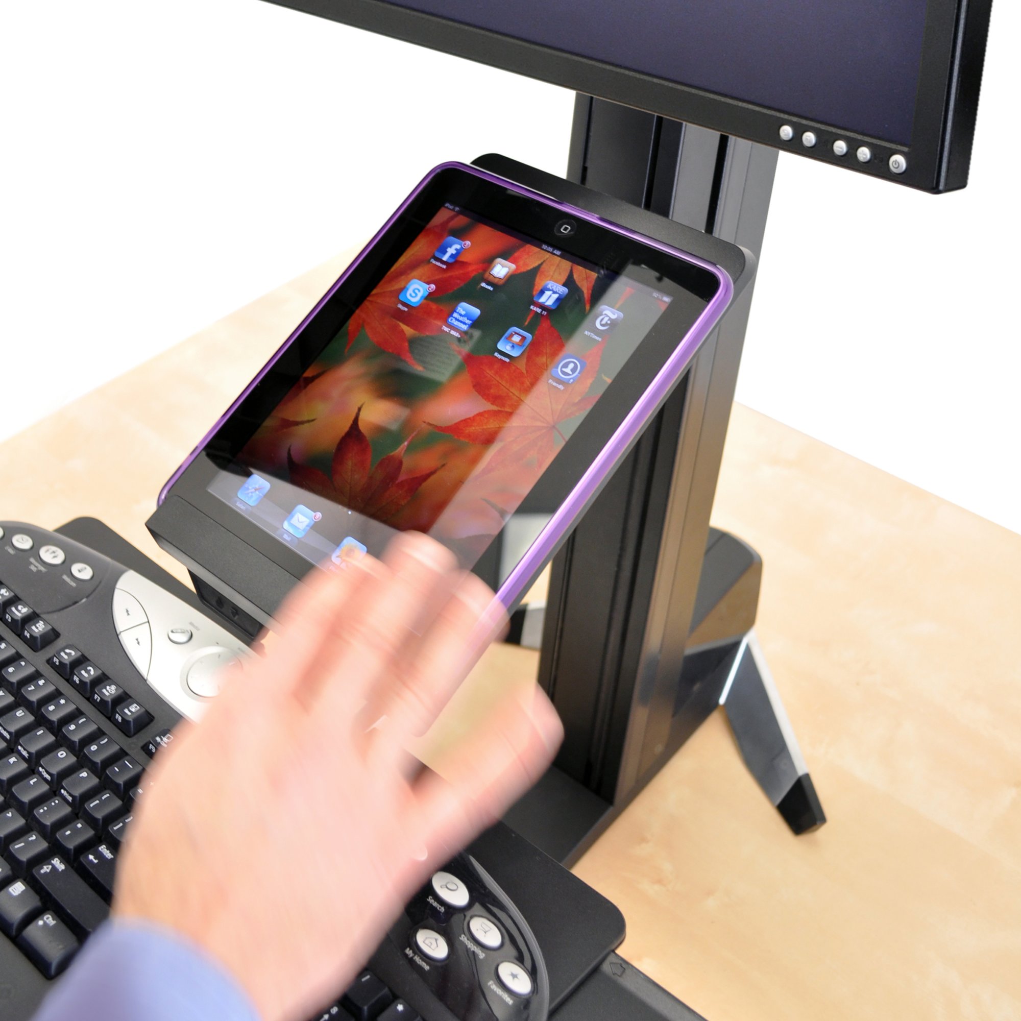 Ergotron 97-558-200 Tablet/Document Holder for WorkFit-S