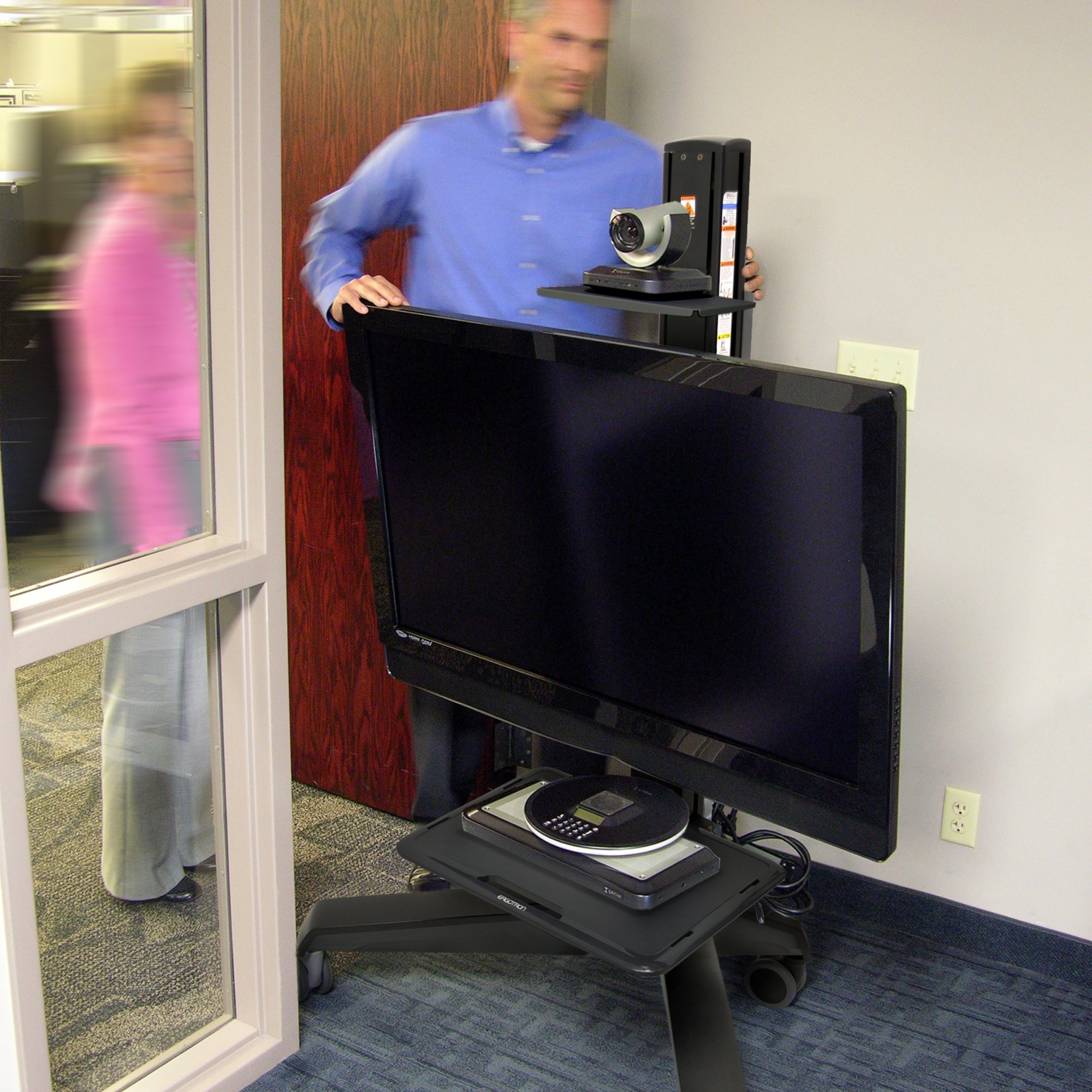 Ergotron 24-192-085 Neo-Flex Mobile MediaCenter UHD