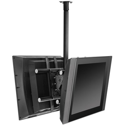 Ergotron 60-622 Neo-Flex Ceiling Mount Dual Large TV LCD LED Displays Back to Back 