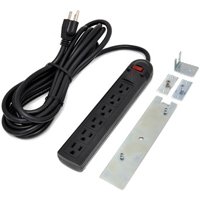 Ergotron 83-072 Six Outlet Power Strip with Office-Grade Plug and Recepticles