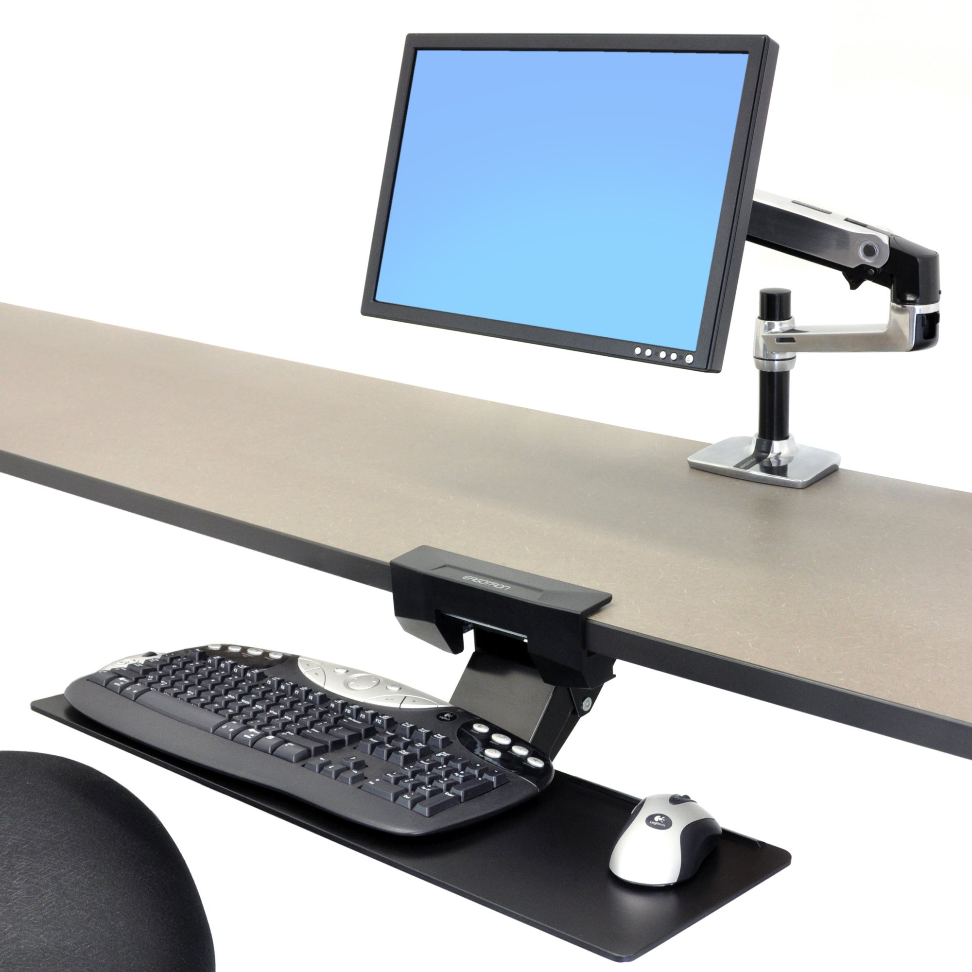 Ergotron 97-582-009 Neo-Flex Underdesk Keyboard Arm