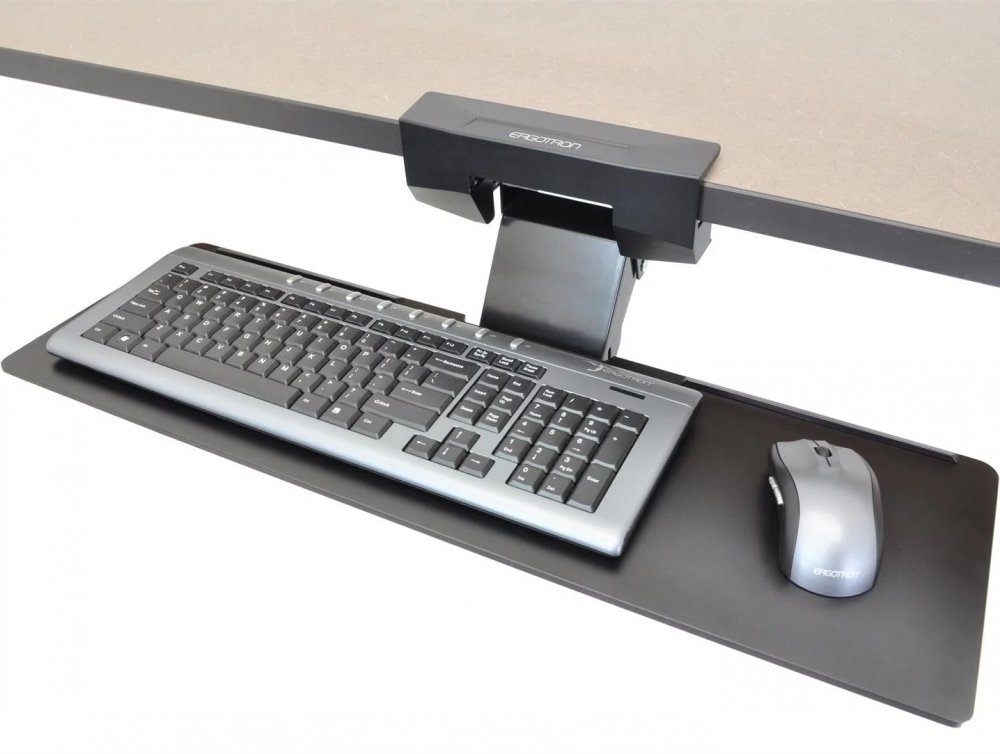 Open box Ergotron 97-582-009 Neo-Flex Underdesk Keyboard Arm