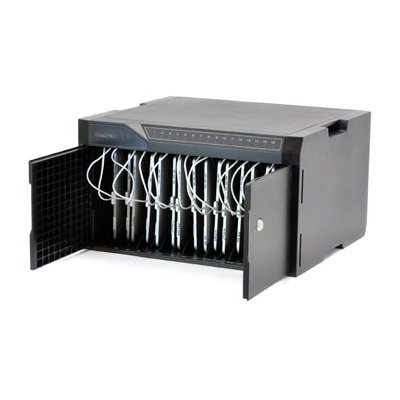 Ergotron 24-237-085 Tablet Management Single Desktop Module with Individual Status Indicators, 16 Capacity