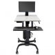 Ergotron Sit-Stand Cart 24-215-085 WorkFit-C, Single LD Monitor
