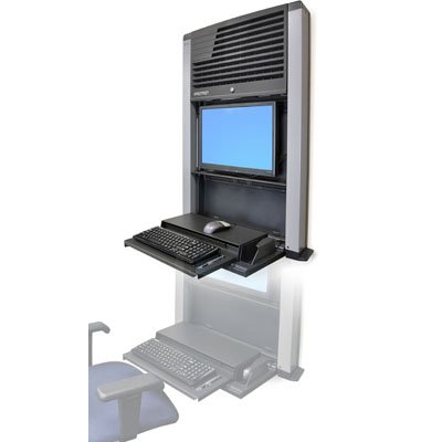 Ergotron 60-610-060 StyleView Sit-Stand Enclosure Black