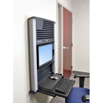 Ergotron 60-610-060 StyleView Sit-Stand Enclosure Black