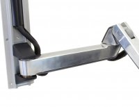 Ergotron 45-261-026 StyleView Sit-Stand Combo Extender in Polished Aluminum