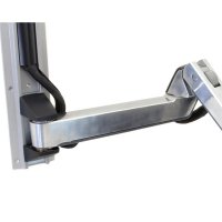 Ergotron 45-261-026 StyleView Sit-Stand Combo Extender in Polished Aluminum