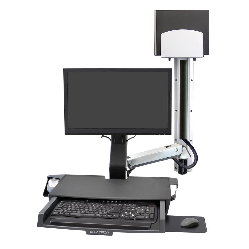 Ergotron 45-270-026 StyleView® Sit-Stand Combo System, Worksurface