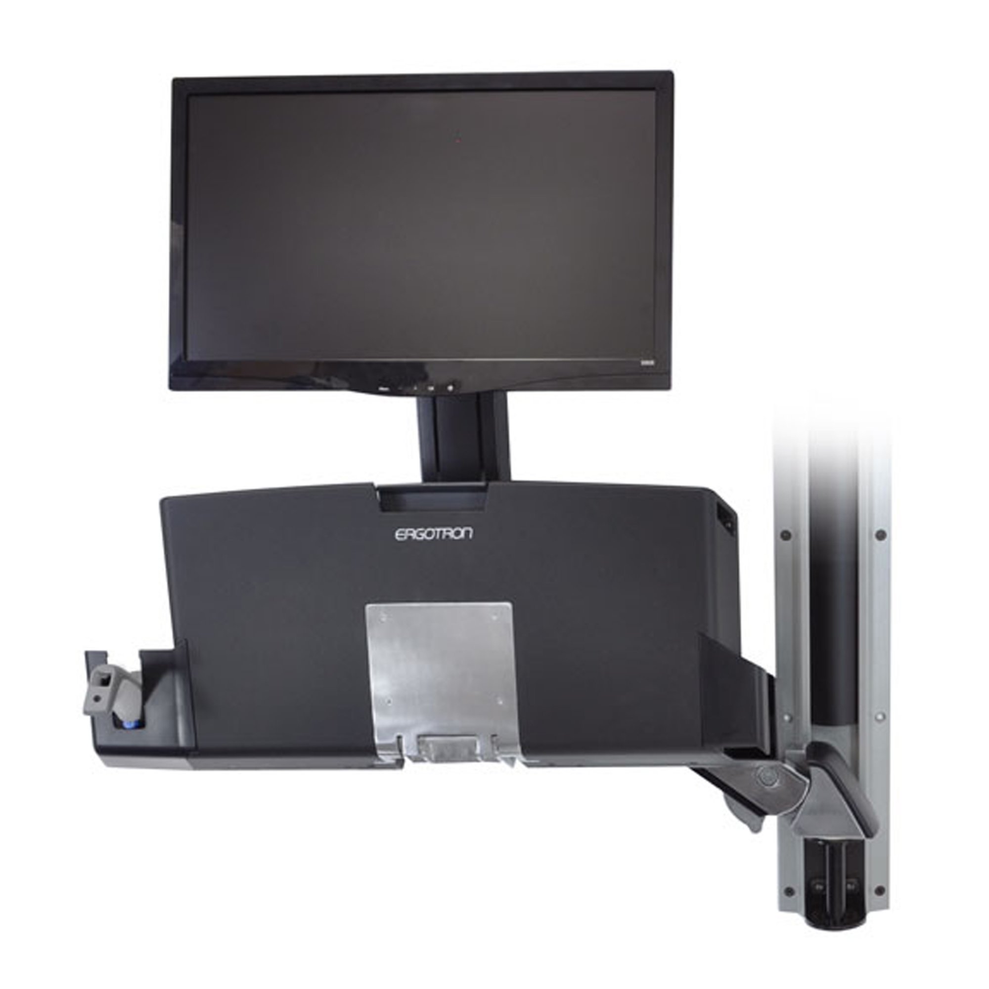 Ergotron 45-272-026 StyleView® Sit-Stand Combo System with Worksurface