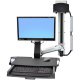 Ergotron 45-272-026 StyleView® Sit-Stand Combo System with Worksurface