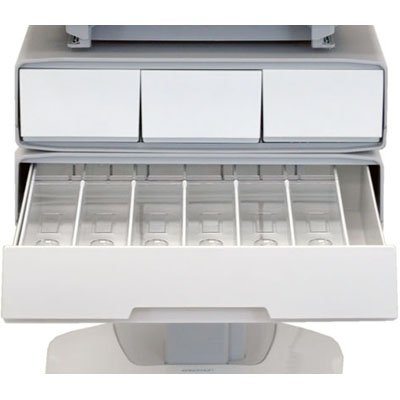 Ergotron SV32-51124 StyleView PHD Laptop Cart with 4 Drawers and LiFe Powered (white/grey)