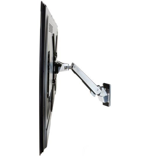 Ergotron 45-296-026 Height Adjustable Wall Mount Arm for TV, HD