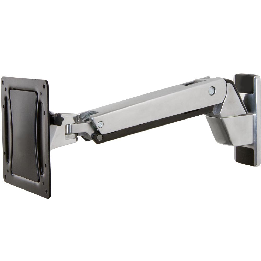 Ergotron 45-296-026 Height Adjustable Wall Mount Arm for TV, HD