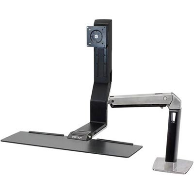 Ergotron 24-259-026 WorkFit-A Single LD LCD Monitor up to 24
