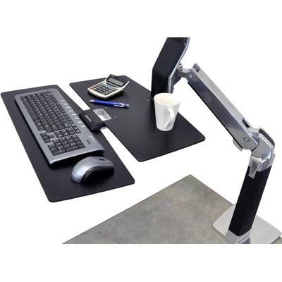 Inused image of Ergotron 97-630 Worksurface for WorkFit-A Black