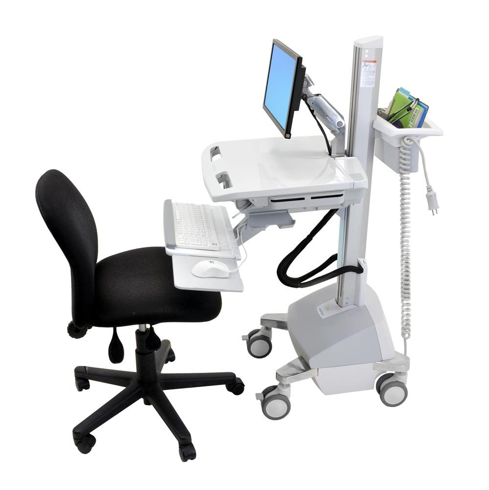 Ergotron SV42-6202-1 StyleView Cart with LCD Arm, LiFe Powered