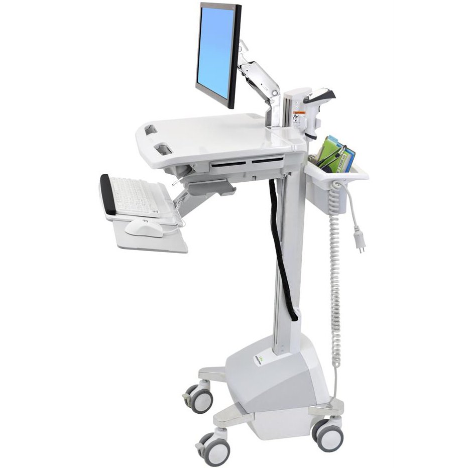 Ergotron SV42-6202-1 StyleView Cart with LCD Arm, LiFe Powered
