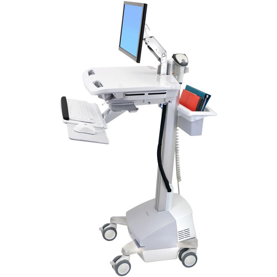 Ergotron SV42-6201-1 StyleView Cart with LCD Arm, SLA Powered