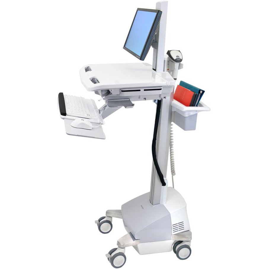 Ergotron SV42-6301-1 StyleView Healthcare Cart with LCD Pivot, SLA Powered