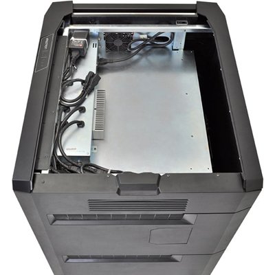 Top View of Ergotron 24-291-085 PS Laptop Charging Cart with PowerShuttle Technology Black