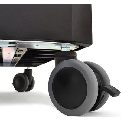 Casters of Ergotron 24-291-085 PS Laptop Charging Cart with PowerShuttle Technology Black