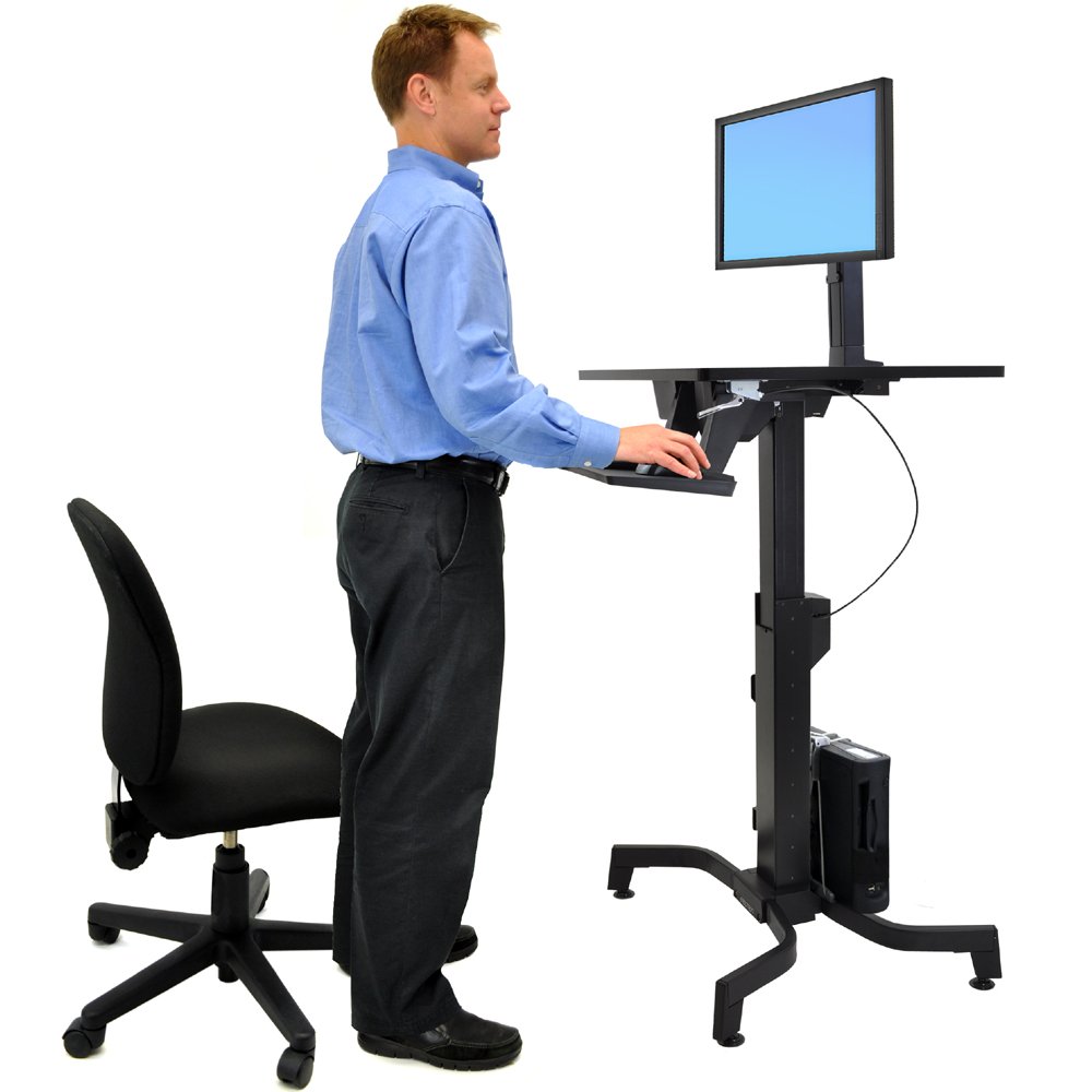 Stand and work with ergotron 24-280-926