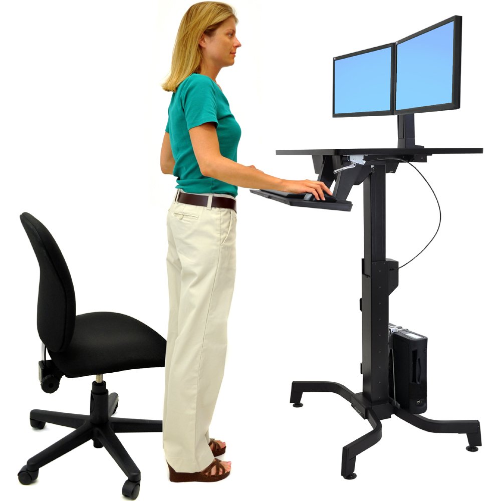 Stand and work with ergotron 24-280-926