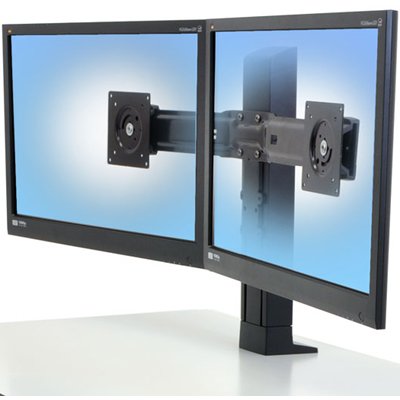 Ergotron 97-663 WorkFit-PD Dual Monitor Kit