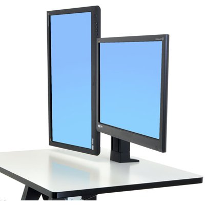 Ergotron 97-663 WorkFit-PD Dual Monitor Kit