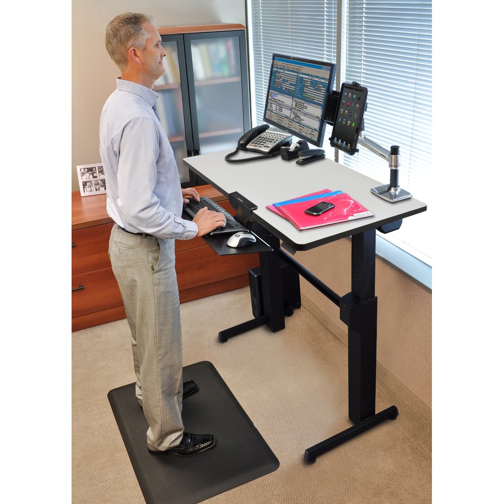 Stand and work with ergotron 24-271-926