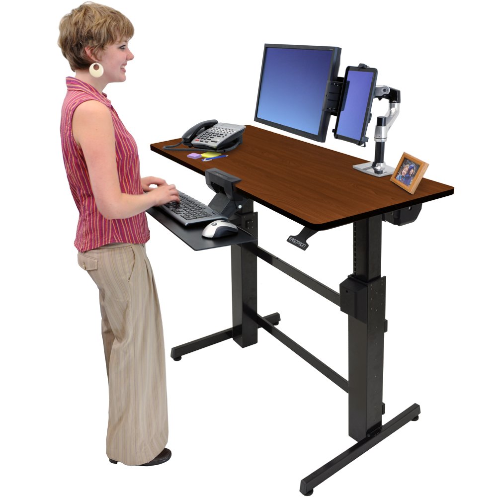 Stand and work with ergotron 24-271-927