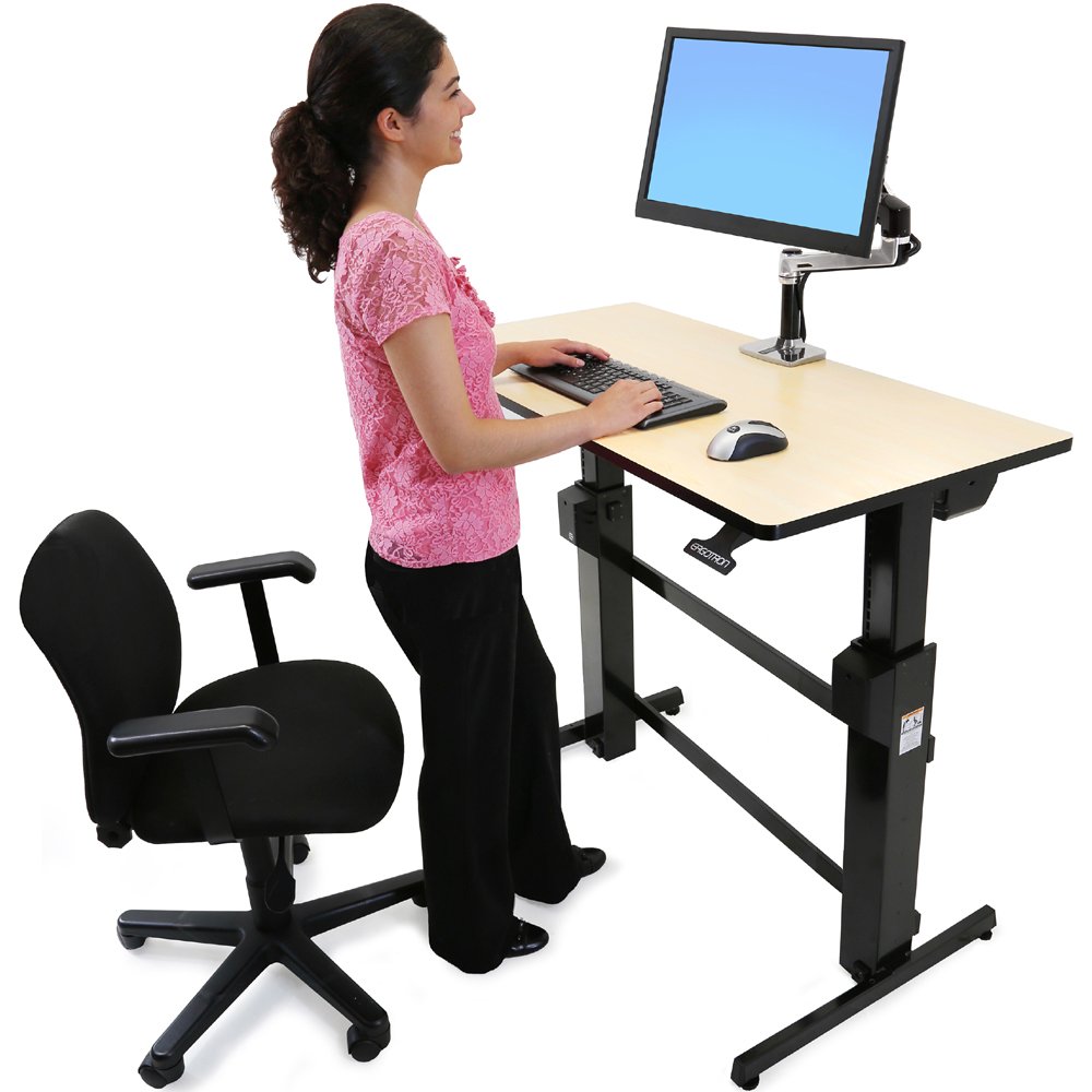 Stand and work with ergotron 24-271-928