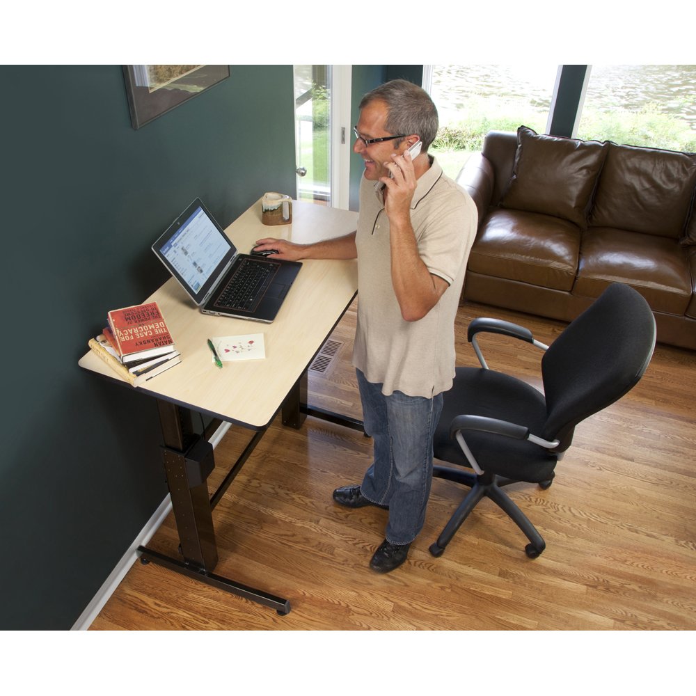 Stand and work with ergotron 24-271-928
