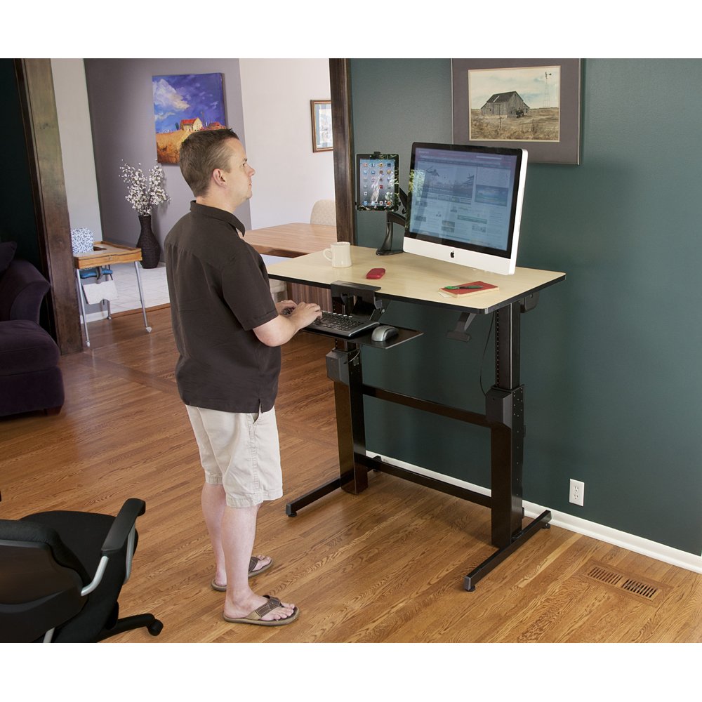 Stand and work with ergotron 24-271-928